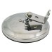 125mm Round Spotter / Reversing Mirror - Stainless Steel / Bolt On / Convex